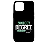 Zoology Degree Loading Funny College Student Case for iPhone 15