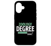 Zoology Degree Loading Funny College Student Case for iPhone 16