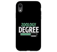 Zoology Degree Loading Funny College Student Case for iPhone XR