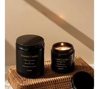 Zooly All-Black Series Cream Jar Scented Candle - Lime Basil Mandarin, 200G, 1PC