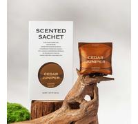 Zooly Car Scented Sachet Set - Black Cedar Juniper (Brown), 12G, 1 Set