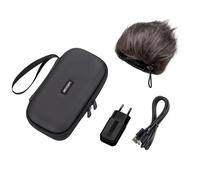 ZOOM APH-4e Accessory Pack - Complete Kit for Zoom H4essential Handy Recorder - Windscreen, Case, Adapter, USB-C - Ideal for Field Recording - UK Version - Black