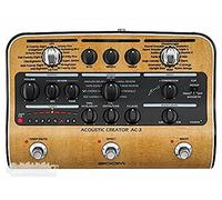 ZOOM Acoustic Creator AC-3 Preamp for Acoustic Guitar Gold NEW from Japan