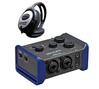Zoom AMS-24 Audio Interface + Keepdrum Stereo Headphones
