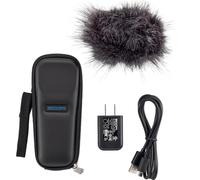 Zoom APH-1e Accessory Pack for the H1essential with Hairy Windscreen, Padded Shell Case, AC Adapter, & USB C-Cable