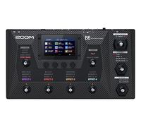 Zoom B6 Bass Multi-Effects Processor with 4 DI Boxes, A/B Switcher, Touchscreen Interface, 100+ Built in Effects, Amp Modeling, IR’s, Looper, & Audio Interface for Direct Recording to Computer