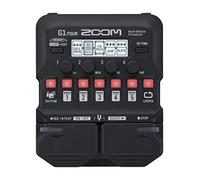 Zoom Electric Guitar Multi Effect G1 FOUR Earplug, 6 cm, Black