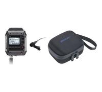 Zoom F1-LP Field Recorder with Lavalier Microphone + Carrying bag