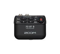 ZOOM F2-BT Field Recorder with Bluetooth and Lavalier Microphone - 32-Bit Float Audio Recording Without Clipping - Ideal for Podcasts, Film & Interviews - Black