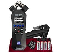 Zoom H1essential Stereo Handy Recorder - H1 Essential (H1E) Portable Audio Recorder, 32 Bit Float, USB & X/Y Microphone, 64GB SD, Tripod + AAA Batteries Ideal for Musicians, Vloggers, Filmmakers
