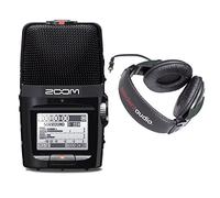 Zoom H2n Digital Multitrack Recorder w/ Resident Audio R100 Headphones - Bundle