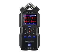 ZOOM H4essential Handy Recorder - 4-Track Recorder with 32-Bit Float, X/Y Microphones, XLR/TRS Inputs - For Music, Podcasts, Film Sound - Black
