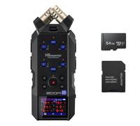 Zoom H6essential Recorder Bundle with 64GB MicroSD Card and Adapter