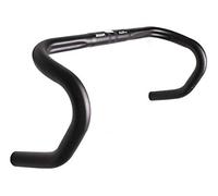 Zoom Handlebar HI QUALITY BUTTED LIGHTWEIGHT ALLOY DROP HANDLEBARS ROAD BIKE RACING CYCLE FIXIE 25.4mm CHOOSE WIDTH 400,420 or 440mm BLACK (WIDTH 420mm)
