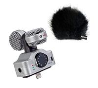 Zoom iQ7 Mid Side Stereo Microphone for iOS Devices + Keepdrum WSBK Fur Windshield