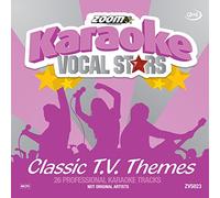 Zoom Karaoke - Zoom Karaoke CD+G - Classic T.V. Themes - Vocal Stars Karaoke Series 23 [Card Wallet]