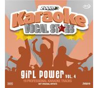 Zoom Karaoke - Zoom Karaoke CD+G - Girl Power - Vol. 4 - Vocal Stars Karaoke Series 19 [Card Wallet]