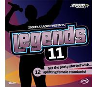 Zoom Karaoke - Zoom Karaoke CD+G - Legends Volume 11-12 Uplifting Female Standards [Card Wallet]