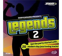 Zoom Karaoke - Zoom Karaoke CD+G - Legends Volume 2-20 Jazz/Swing Tracks [Card Wallet]