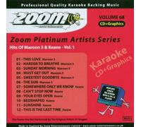 Zoom Karaoke - Zoom Karaoke CD+G - Platinum Artists 68: Maroon 5 & Keane