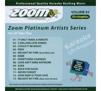 Zoom Karaoke - Zoom Karaoke CD+G - Platinum Artists 93: Take That