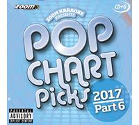 Zoom Karaoke - Zoom Karaoke CD+G - Pop Chart Picks 2017 - Part 6 [Card Wallet] - 21 Karaoke Chart Hits