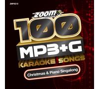 Zoom Karaoke - Zoom Karaoke MP3+G Disc - 100 Songs - Christmas & Piano Singalong