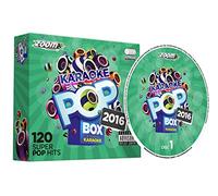 Zoom Karaoke - Zoom Karaoke Pop Box 2016: A Year In Karaoke - Party Pack - 6 CD+G Box Set - 120 Songs