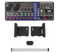 Zoom LiveTrak L6max 12-Channel Mixer Bundle with ERL-6 Eurorack Kit | 12-channel portable mixer with Zoom ERL-6 Eurorack adapter, rack plates, power adapter, ribbon cable and 8 mounting screws.