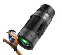Zoom Monocular | zwxqe | Compact Monocular Telescope | 8x Magnification | 16mm Eye Piece Lens | Black | Adults & Older Children (12+)