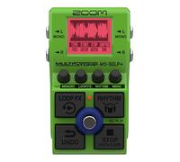 ZOOM MS-90LP+ Looper Pedal for Guitar and Bass, 32-bit float, 100 loops, 90 minutes per loop, max. 13 hours of recording, layers, effects & rhythm patterns, live & studio