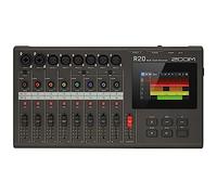 ZOOM R20 16-track recorder and creative sound studio for musicians, bands and songwriters, XLR with phantom power, effects, touchscreen, ideal for music production, recording and editing
