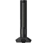 Zoom SSH-6e Stereo shotgun microphone interchangeable capsule H6essential Handy Recorder| from hyper-directional to surround sound | 32 bit technology | black | fur windscreen included