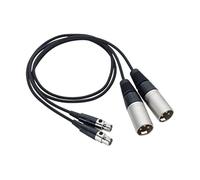 Zoom TXF-8 Adapter Cable TA3 to XLR - Connection solution for field recorders and audio interfaces, suitable for F8, F8n, F8nPro, black