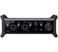 Zoom UAC-232 | 32-Bit Float Audio Interface | for musicians who demand more quality in their productions | black & blue