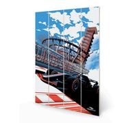 Zoom Us Grand Prix 2019 Formula 1 Plaque Blue/red/white (59Cm X 40Cm)