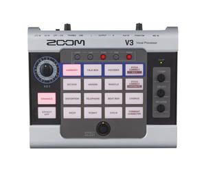 Zoom V3 Multi-Effect Vocal Processor, Digital, Tabletop, Presets
