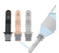 Zooma Portable Electric Bidet, 2.3L Hand Shower for Toilet, Outdoor, Camping, Travel Perineal Bottle for Women, Men, Children (3 Pieces, One Size)