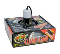 Zoomed Deluxe Clamp Lamp 22cm Large E27 Fixture Ceramic Reptile Dome