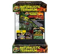 ZooMed Naturalistic Terrarium Crested Gecko Complete Starter Kit Reptile Lizard