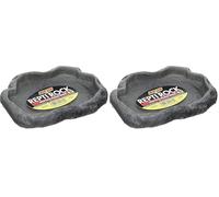 zoomed Repti Rock Food Dish, Medium (Pack of 2)