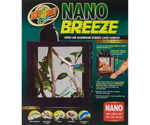 ZooMed ReptiBreeze Nano Reptile Insect Invertebrate Spider Open Air Enclosure