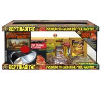 ZooMed ReptiHabitat Bearded Dragon Kit Premium Reptile Habitat Complete Starter