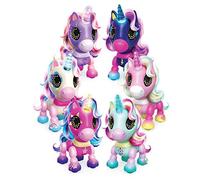 Zoomer - Zupps Tiny Unicorns, Interactive Unicorn with Light-up Horn, for Ages 4 and Up (Styles Vary)