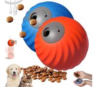 Zoomie Buddy 2.0 - Pet Rolling Feeding Ball, 2 in 1 Dual Modes Smart Touch Cat Toy & Pet Feeder, USB-C Rechargeable, Durable Design, Adjustable Speed, for All Cats (Mix)