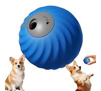 Zoomie Buddy 2.0 Smart Touch Interactive Dog Toy, 2 in 1 Interactive Dog Balls + Pet Feeder, Automatic Rolling + Feeding, USB-C Rechargeable, Suitable for Small/Medium Dogs (blue,1 PCS)