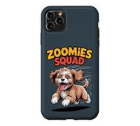 Zoomies Squad Cute Comic Crossbreed Mix Breed Cavapoo Case for iPhone 11 Pro Max