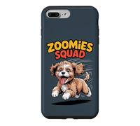 Zoomies Squad Cute Comic Crossbreed Mix Breed Cavapoo Case for iPhone 7 Plus/8 Plus
