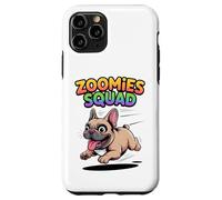 Zoomies Squad Cute Comic Puppy Cool Frenchie French Bulldog Case for iPhone 11 Pro