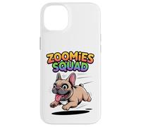 Zoomies Squad Cute Comic Puppy Cool Frenchie French Bulldog Case for iPhone 14 Plus